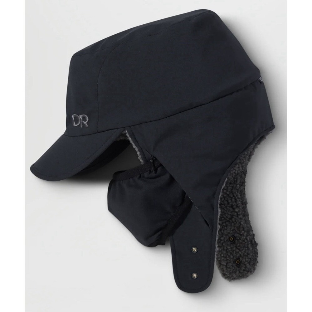 Outdoor Research Whitefish Hat Size Medium Unisex Black New Waterproof Windproof